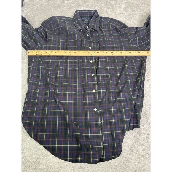 Ralph Lauren Blake Long Sleeve Button Down Shirt Men's Size Medium Blue - Picture 5 of 8